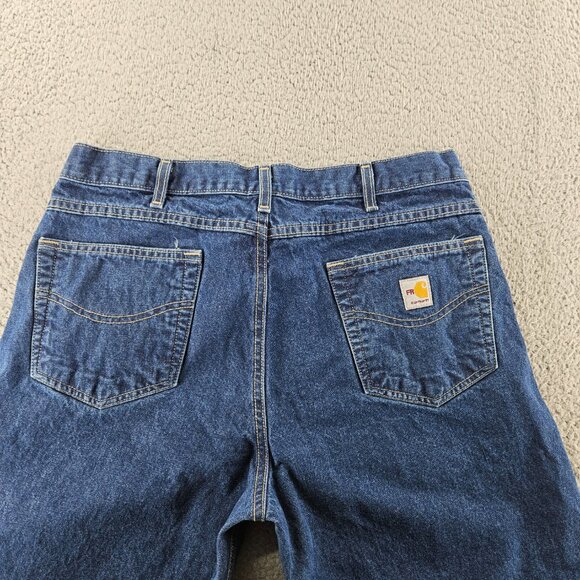 Carhartt FR Jeans Mens 36x32 Relaxed Fit Flame Resistant CAT 2 Workwear Pants - Picture 13 of 16